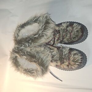 Women's London Fog Collection Fur Lined Boots